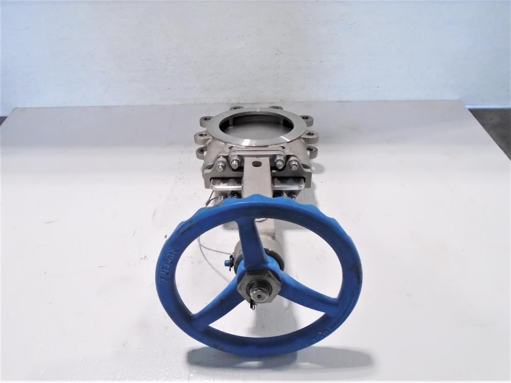 Velan 6" 150# CF8M Knife Gate Valve, Model C, Fig# L14-0310C-13ST-W320 